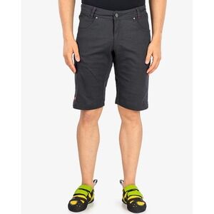 OCUN Mens Dark Gray India Ink CRONOS Climbing Utility 10.5" Inseam Shorts Size S